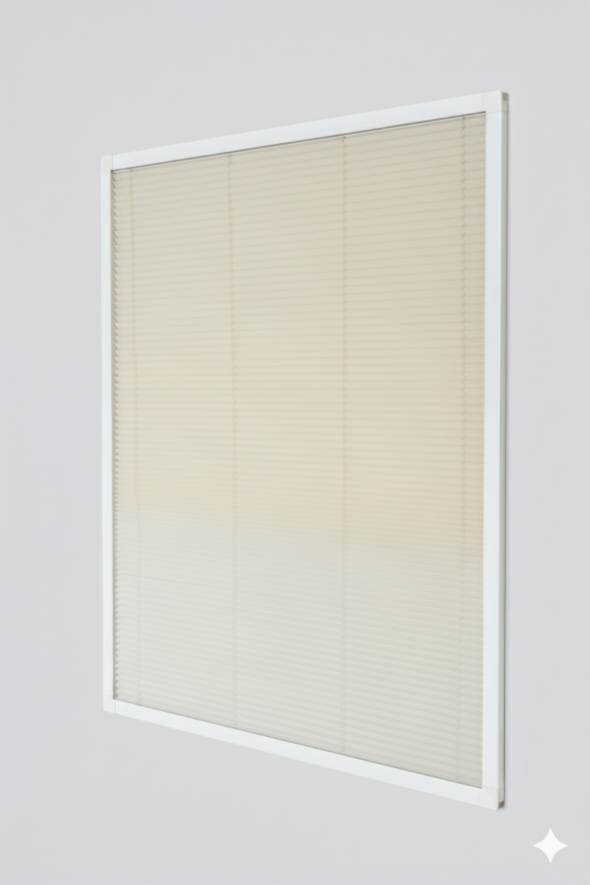 2 in 1 Insect Screen & Pleated Blinds