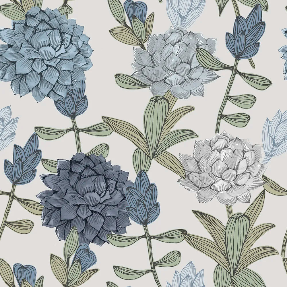 Dahlia Blue