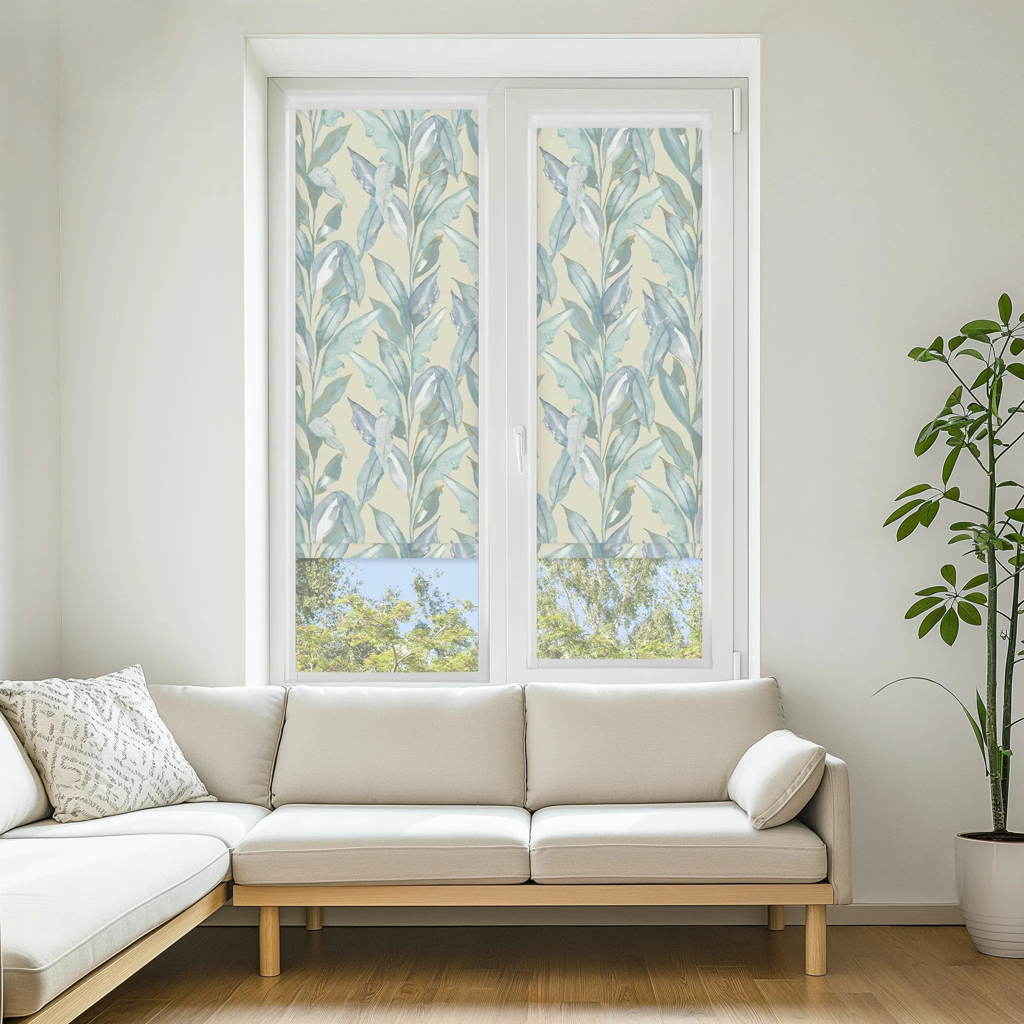 Paradise Palm Blue