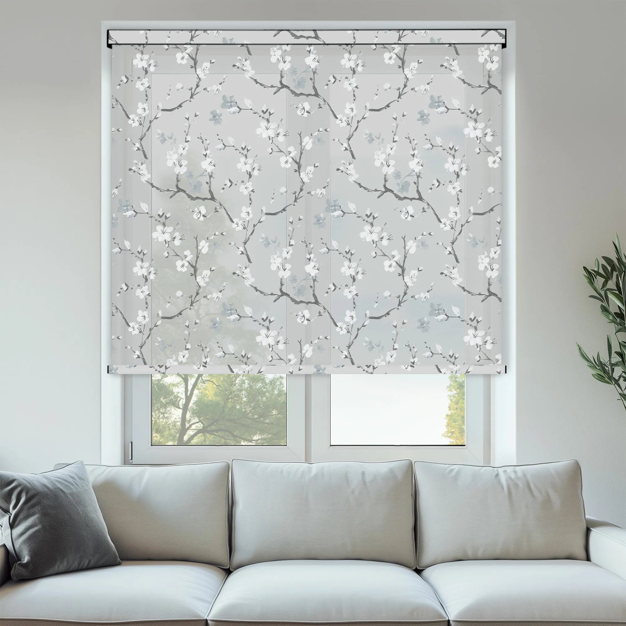 Cherry Blossom Misty Blue