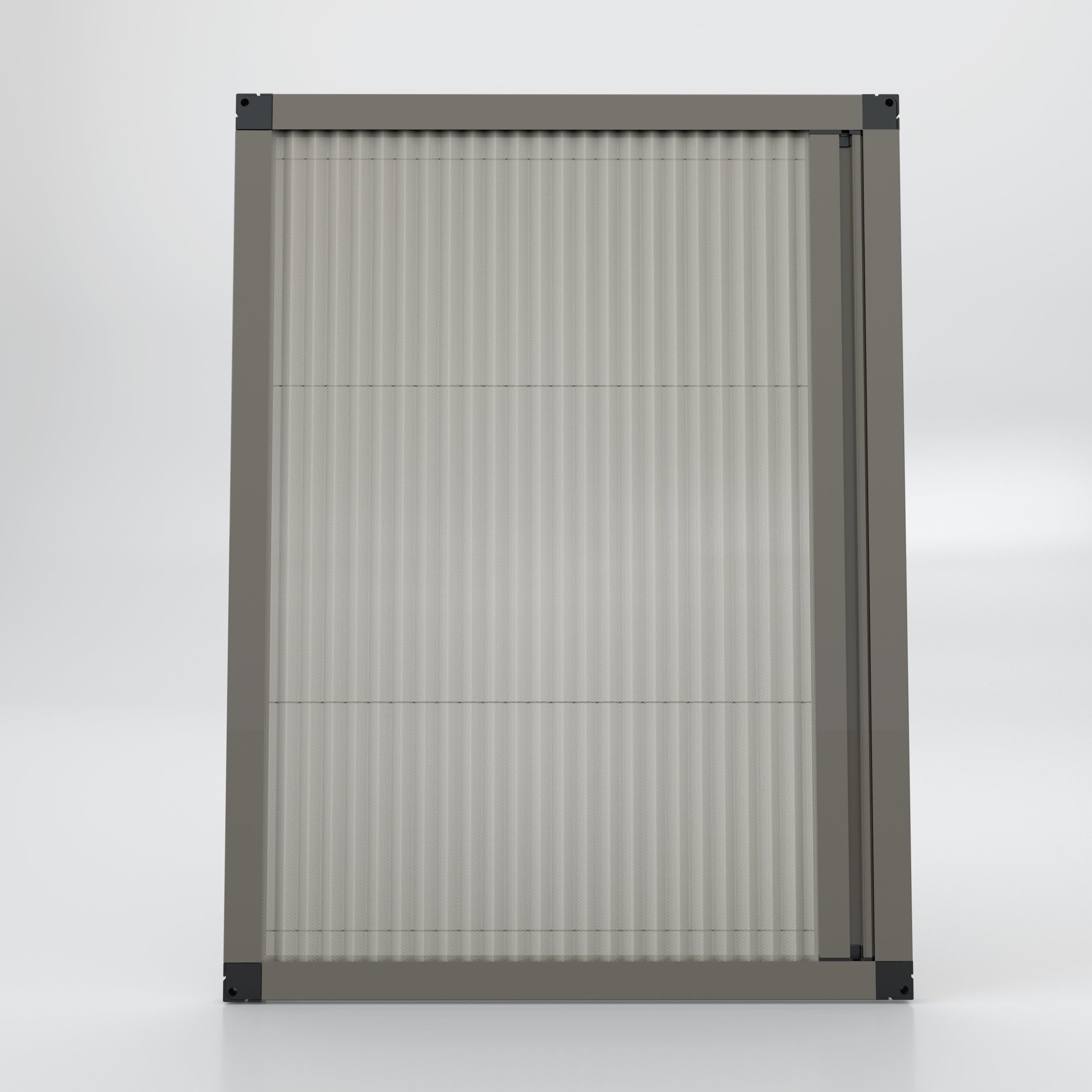 Single Sliding Pleated Fly Screen - Made to measure
