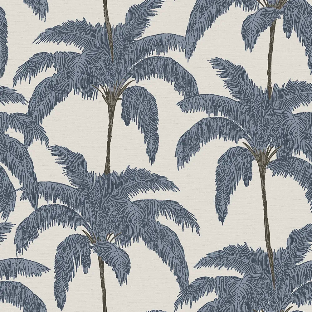 Vintage Palm Indigo