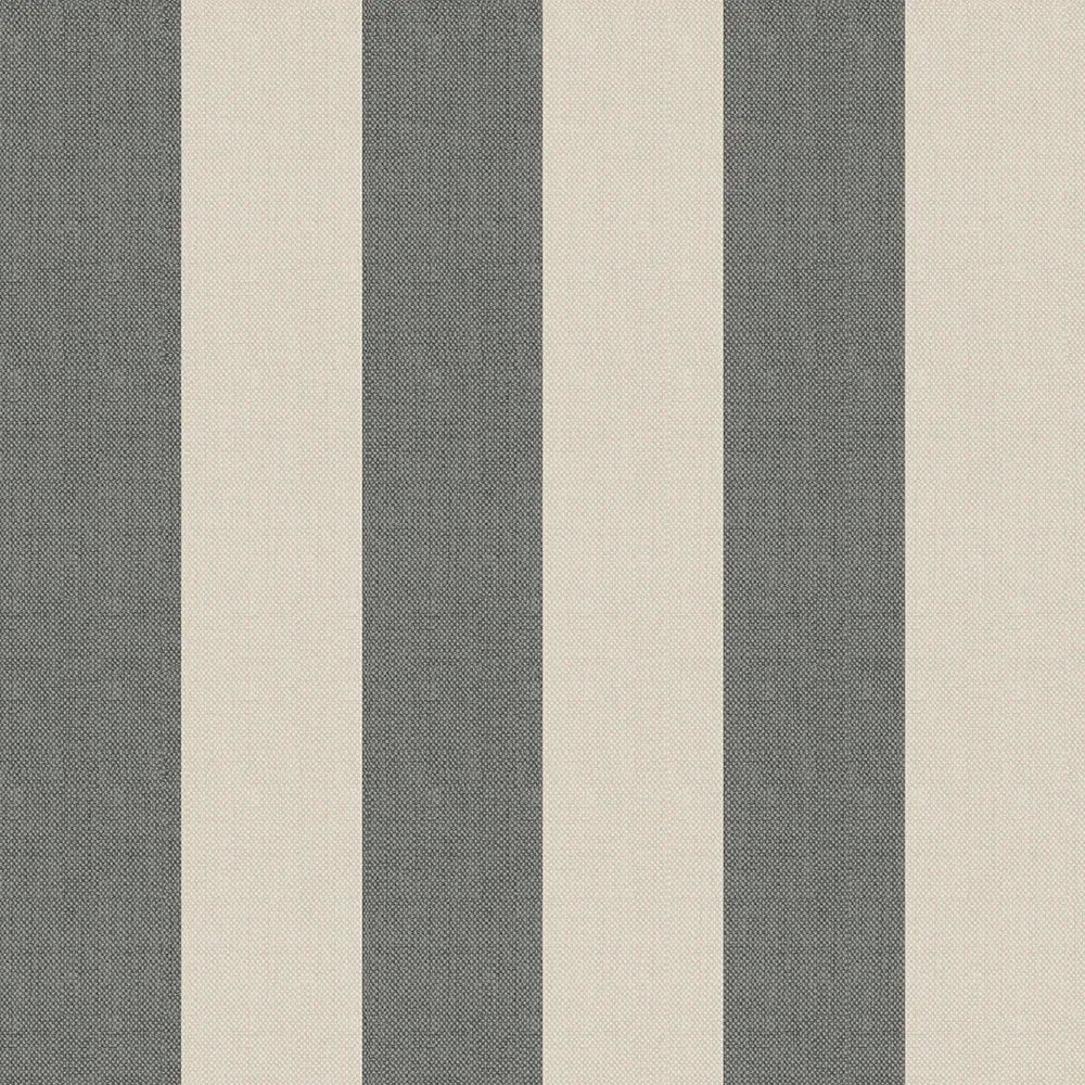 Brighton Stripe Blackout Charcoal
