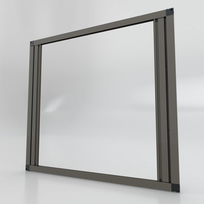 Double Doors Sliding Pleated Fly Screen  - Made to measure