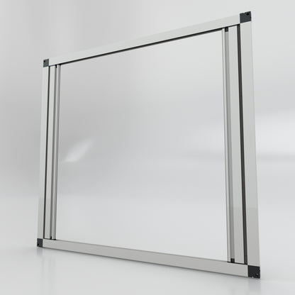 Double Doors Sliding Pleated Fly Screen  - Made to measure
