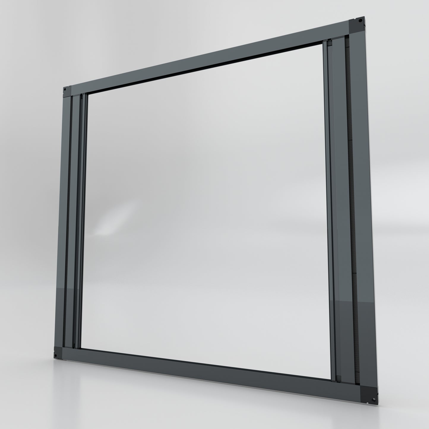 Double Sliding Pleated Fly Screen  - Made to measure