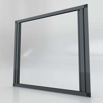 Double Sliding Pleated Fly Screen  - Made to measure