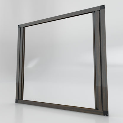 Double Sliding Pleated Fly Screen  - Made to measure