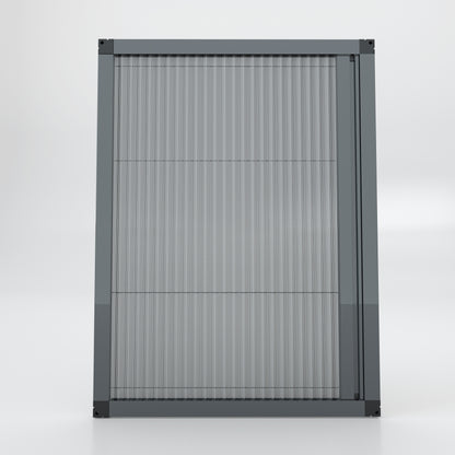 Single Sliding Door Pleated Fly Screen  - Made to measure