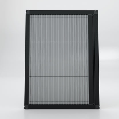 Single Sliding Door Pleated Fly Screen  - Made to measure