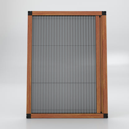 Single Sliding Door Pleated Fly Screen  - Made to measure